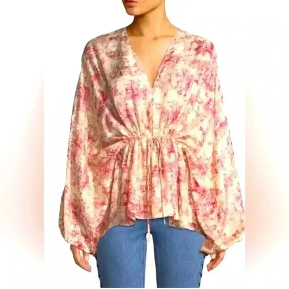 - Elizabeth and James Angela Toile silk blouse- XS - Picture 10 of 10